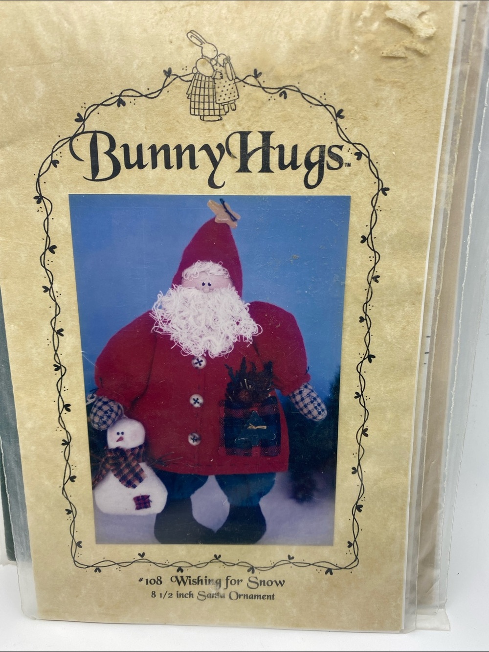 Santa Sewing Pattern Pack - Assorted Designs (4) NWT - Picture 2 of 8